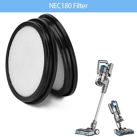Replacement Filter For Eureka Stick Vacuum NEC180 NEC380 NEC480 NEC185 NEC186 NEC190 Easy Install Durable High Efficiency Filter Keeps Strong Suction And Fresh Air All Day No Fuss Pro Grade Replacement Accessory