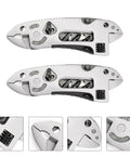 Two Piece Portable Stainless Steel Multitool Pliers Set With Wire Cutters And Multi Purpose Wrench for outdoor survival gear