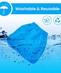 12 Pack VRC2 Cloth Filter Replacement For 1.5 To 3.2 Gallon Wet Dry Vacuums Fits Armor All AA155 AA256 AA255, washable and reusable filter