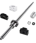 Beefed Up CNC Ball Screw Kit SFU1204 250mm Stainless Threaded Spindle with Metal Ball Screw Nut End Supports BK10 BF10 DSG12H