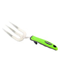Digging Fork With A3 Steel Head And PP And TPR Handle, Built Tough Garden Fork, Green Finish, Ergonomic Grip, Landscaping Tool