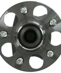 Front view of Front and Rear Wheel Hub Bearing Assemblies With ABS Replacement for 2010 to 2015 Toyota Prius and 2012 to 2015 Prius Plug In Four Piece Set.