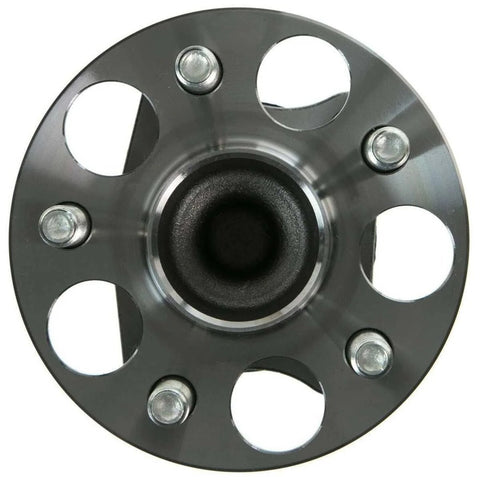 Front view of Front and Rear Wheel Hub Bearing Assemblies With ABS Replacement for 2010 to 2015 Toyota Prius and 2012 to 2015 Prius Plug In Four Piece Set.