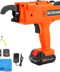 Heavy Duty Automatic Rebar Tying Machine For Construction Sites Fast Electric Handheld Steel Bar Tool With Cordless Battery Power for contractors.