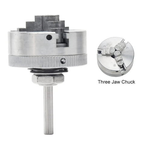 Heavy Duty 3 Jaw Lathe Chuck Set Aluminum Alloy Precision Workholding Accessory With 10 To 35 Millimeter Adjustable Clamp Range Slick Operation And Dang Precise Alignment Every Time
