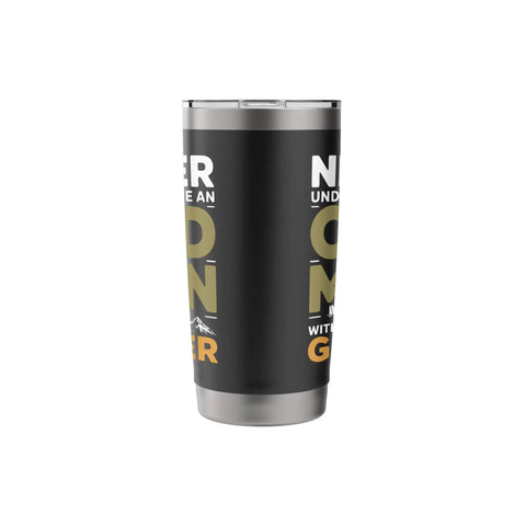 Glider Pilot Dad Insulated Stainless Steel Tumbler For Sailplane Club Crew And Soaring Fans keeps coffee hot or cold
