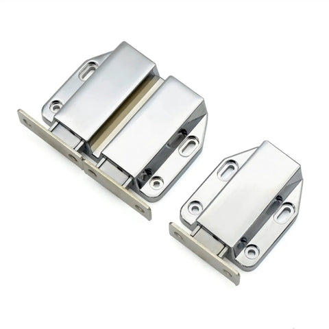Magnetic Push Latch Catch With Push To Open Design Easy Install No Fuss Door Release For Cabinets Drawers Wardrobes Furniture Hardware Pressure Touch Release Model Xk824