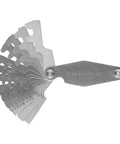 30 Degree TR30 Thread Gauge With Folding Blades Beefy Stainless Steel Metric Pitch Gauge Tool For Quick Screw Pitch Checks 2P-20P
