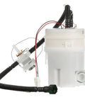 High Output Fuel Pump For Lightning Startups And Peppy Acceleration Restores Stock Pressure, white plastic design with hoses.
