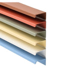 Hidden Cabinet Handles 120mm Concealed Drawer Pulls Easy Install Invisible Door And Closet Door Pulls in salmon pink, green, beige, blue, orange.