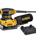 Beast Electric Sander 1/4 Sheet With 14,000 OPM And 2.3 Amp Motor, rubber overmold handle, paper clamp, dust port shown