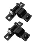 Ranch Ready Heavy Duty Gate Hinges 1 5/8 Inch Removable Bolt Locking Rust Proof Electroplated Steel Fencing Hardware close-up.