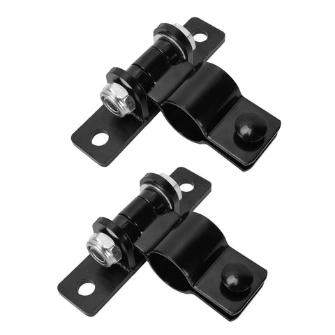 Ranch Ready Heavy Duty Gate Hinges 1 5/8 Inch Removable Bolt Locking Rust Proof Electroplated Steel Fencing Hardware close-up.