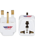 Universal Travel Adapter Kit For US To Italy Type L Grounded 3 Pack With Lifetime Replacement Guarantee and lightweight design