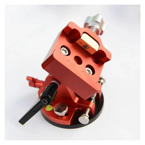 Latitude Adjustment Seat And Harmonic Equatorial Mount For Telescopes, Stable Positioning With 15kg Load Capacity, red aluminum mount
