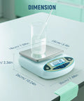 High Precision Digital Lab Scale Beefy 6000g Capacity With 0.01g Readout for Laboratory Weighing with beaker