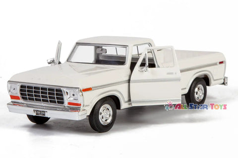 Ford F150 1979 Diecast Pickup 1 24 Scale Model Car With Opening Doors Detailed Interior Diecast Metal Construction Premium Rubber Tires