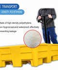 Stackable Oil Drum Spill Containment Pallet With Drain Platform For Heavy Duty Industrial Spill Cleanup durable polyethylene