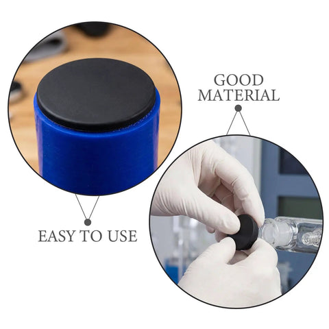 5 Pack T Shaped Silicone Plugs For 2 Inch Pipes Round Rubber Stopper Seals Waterproof Bulkhead Caps in use