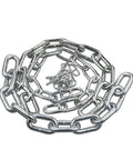 Coiled 13 Foot Stainless Steel Heavy Duty Chain For Hanging Anchoring And Towing 5mm Thick Links Heat Treated And Welded For 400 Kg Max Load