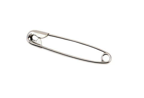 Heavy Duty Safety Pin Set 2 Inch Long Size 3 Closed Nickel Plated Rust Proof Pins 1440 Count Industrial Strength For Outdoors Humid Environments Great For Sewing Fabric Leather Canvas And DIY Projects