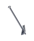 Round Head Machine Screw Toggle Bolts One Quarter Inch By Four Inch Pack Of Fifty For Drywall Plaster Tile And Hollow Block