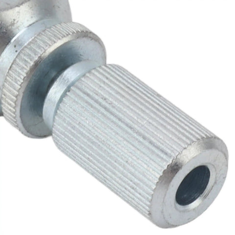 Close-up of metal component from Pocket Chainsaw Chain Breaker Kit With Rivet Punch And Link Remover For Quick Chainsaw Repair