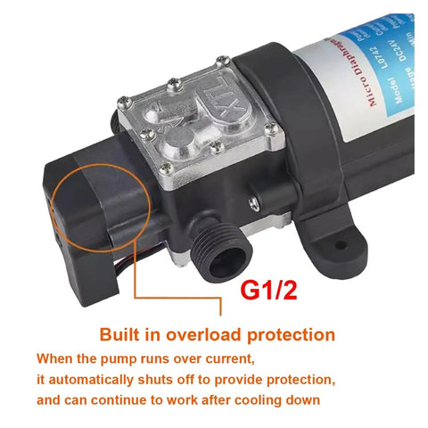 This is actually NOT a water pressure pump but fiber splice cutter