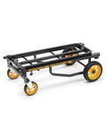 Rock-N-Roller R8rt Mid-Size 8-In-1 Folding Hand Truck Dolly, heavy-duty steel cart with smooth R-Trac tires.