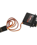 Top Shelf RC Digital Servo Kit With 4.3g Torque Reinforced Metal Gears And Quick Response Coreless Motor Upgrade For One Twenty Four Scale Builds Built Different For Enthusiasts, featuring servo and connector.