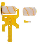 Premium Yellow Paint Roller With Edge Guard For Crisp Interior Walls Zero Drama Fix For DIY Beginners And Pros, compact design.