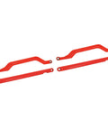 Radius Arm Kit for Polaris RZR XP 4 1000 2017 To 2023 Beefed Up Heavy Duty Rear Radius Rods With High Clearance Powder Coated Aluminum And 304 Stainless Rust Resistant Off Road Suspension Upgrade red arms