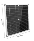 200W 12V Solar Panel Kit With 100A Charge Controller, black solar panel with dimensions, off-grid ready