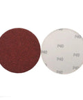 Get Ready To Tackle Any Project With These 20pcs 150mm Hook Loop Sanding Discs featuring P40 grit for effective rust removal and polishing.