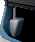 Heavy Duty Commercial Ice Maker With 230 Lb Storage Bin And Air Cooled Design, Produces 420 Lbs Of Smooth Ice Daily, built tough with durable ice scoop.