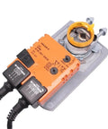 Built Tough Rotary Actuator For Ventilation Valves With Zero Sweat 20 Nm Torque And Straight Up AC 100 To 240 Volt Hook Up.