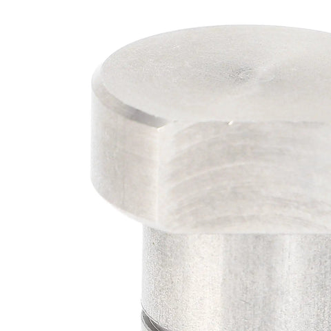 Close-up of a 3/4 inch stainless steel bench dog, part of 4Pcs 3/4 Inch Stainless Steel Bench Dogs Hold Boards Dead Tight In 19mm Workbench Holes.