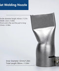Two Pack 40mm Stainless Steel Wide Mouth Welding Nozzle For Hot Air Guns