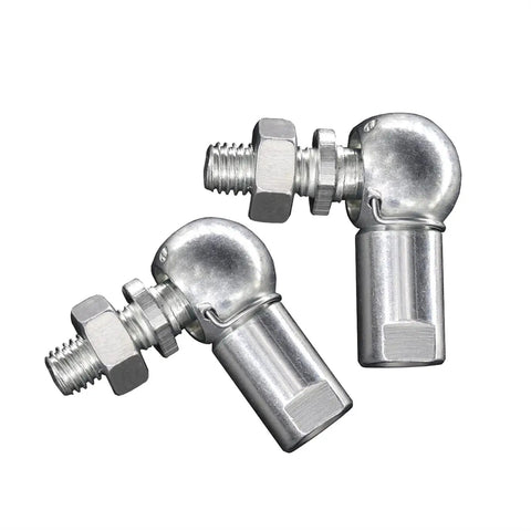 Rock Solid Heavy Duty SQP16S Rod End Bearing With M16x1.5 Thread Angle Ball Joint Crafted From Hardened Steel For Cnc Machinery And Power Tools Built Tough As Nails, showing steel ball joint fittings.