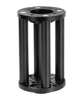 Height Extension Pole For Equatorial Telescope Mount Black 200mm Metal Construction, vertical view