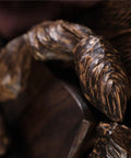 Vietnam Nha Trang Agarwood Unisex Jewelry For Men And Women Burl Scarred Black Oil Aged Raw Material Sinkable Bracelet Texture