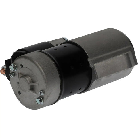 Side view of Beefed Up Replacement Starter For Johnson And Suzuki Marine Outboards Fits 115PL4 115PX4 140CX4 140PL4, metal construction