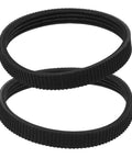2 Pack Heavy Duty Rubber V Drive Belt For Electric Planer Replacement Smooth Woodworking Machine Repair, durable and textured design.