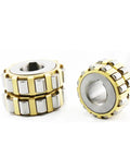 Beefy Heavy Duty Gear Reducer Bearing Double Row Eccentric 28x70x36MM displayed showcasing steel construction
