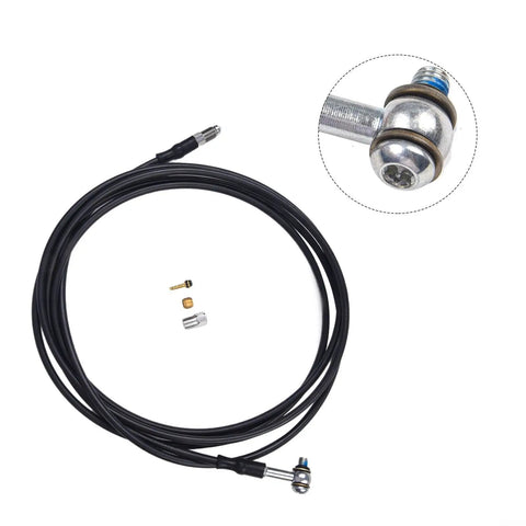 Hydraulic Brake Hose For Ebike XOD 2500mm Long Copper Sleeve Banjo Fitting Kit with ABS copper pipe and components