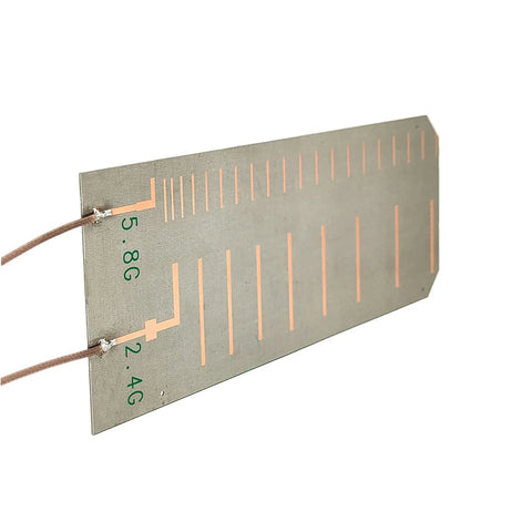 2.4GHz 5.8GHz PCB Yagi Directional Antenna for FPV UAV Drone - Boost the Signal, 14dBi at 2.4GHz and 16dBi at 5.8GHz, 50 Ohm SMA Male