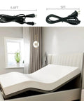 Adjustable Bed Power Supply Adapter Replacement Cord Kit with 6.6ft and 5ft cords for Ergo Extend Sealy Ease Serta New Gen Electric Beds