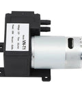 Compact Dc 12V Mini Vacuum Pump With Whisper Quiet Silent Design For Pipes And industrial Gear No Fuss Setup Yields A Sturdy 10L Min Airflow And Solid 81Kpa Suction, showing 12V motor and lightweight design.
