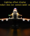 LED Light Kit For LEGO Shuttle Carrier Aircraft 10360 Building Blocks Model Lighting Set Lighting Only Model Not Included Battery Pack Not Included Compatible With Display Or Dioramas showing lighting effect