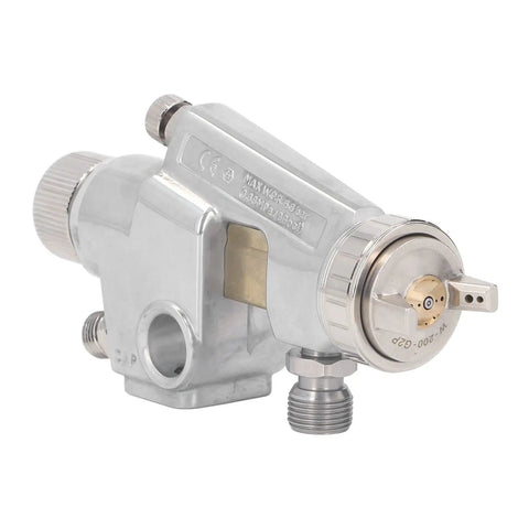 Pneumatic Paint Sprayer Air Spray Gun Delivering 98 Psi Power With Fine Atomization And Adjustable Width Control close-up view.